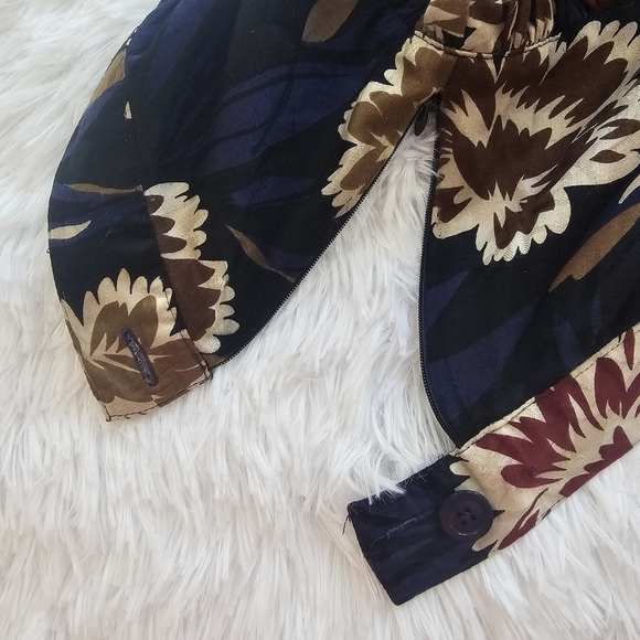 ESCADA Vintage 80s tired floral midi skirt - Picture 10 of 12